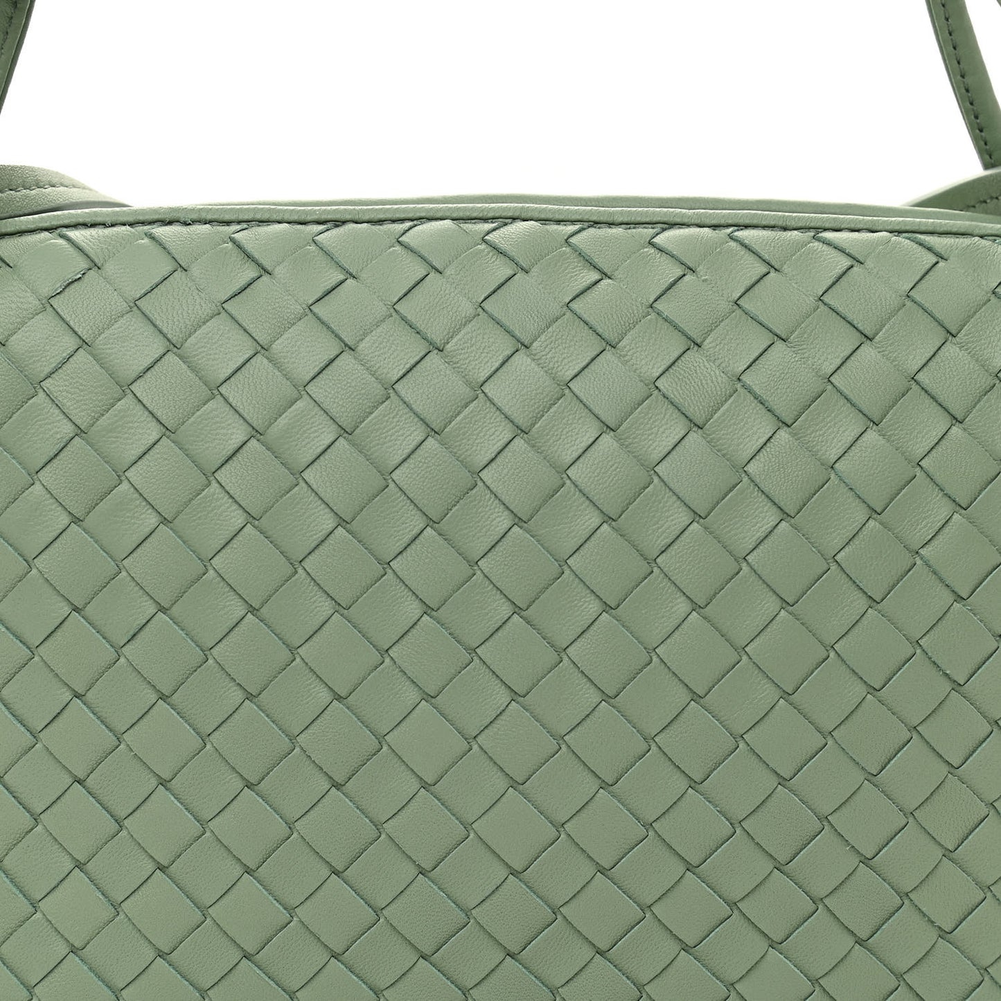 Nappa Intrecciato Nodini Crossbody Messenger New Sauge