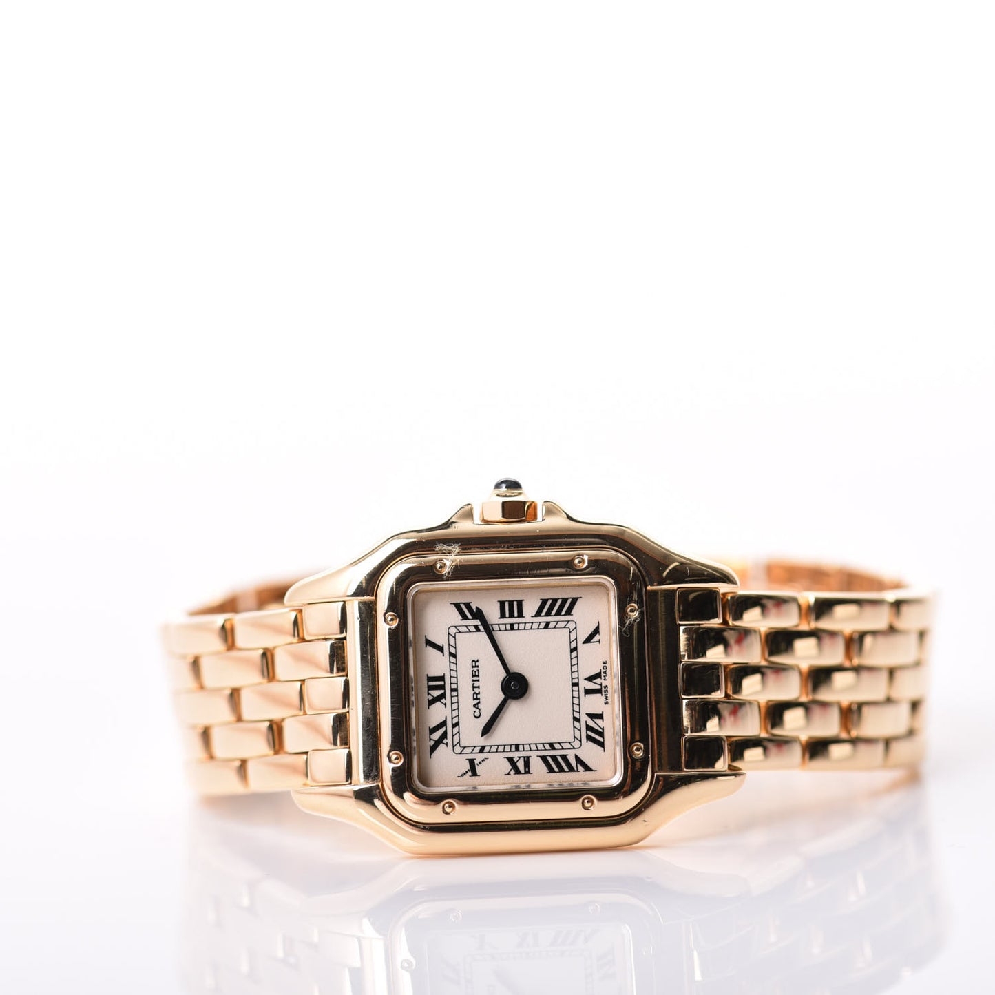 18K Yellow Gold 22mm Panthere Quartz Watch