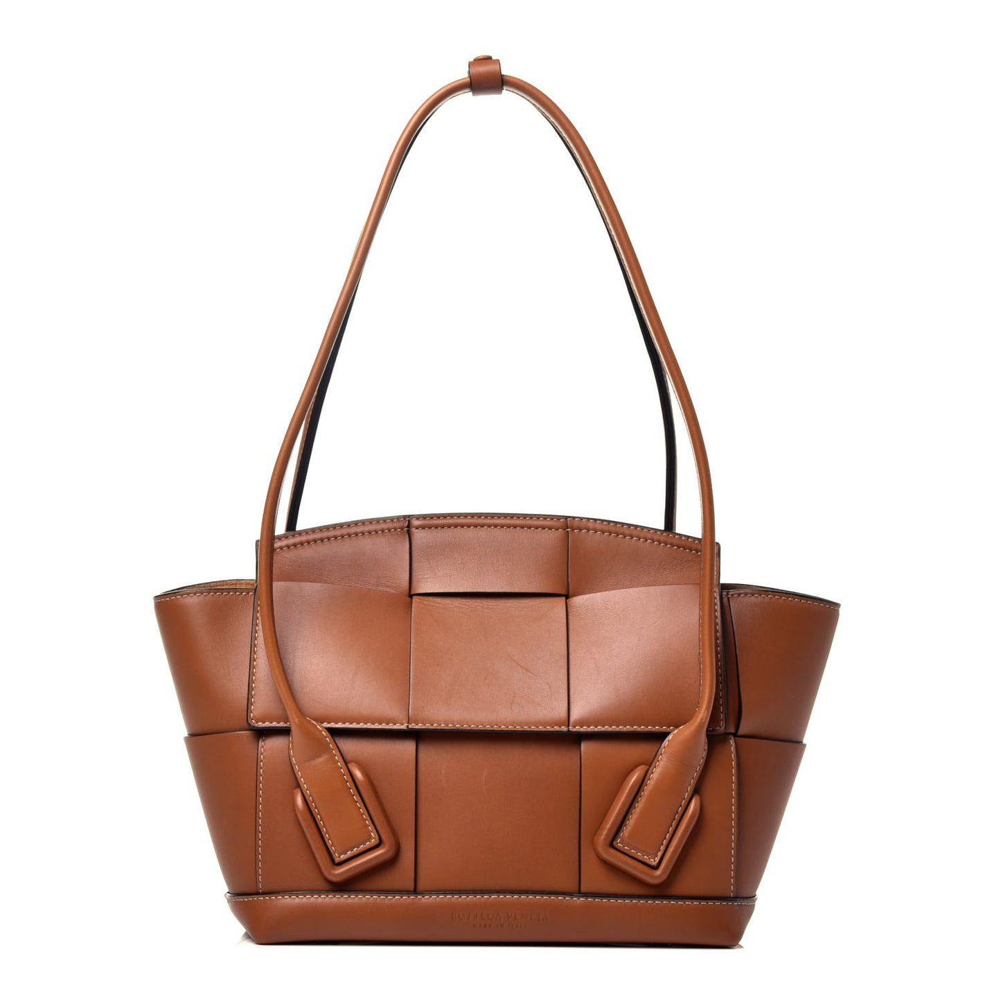 French Calfskin Maxi Intrecciato Arco 33 Wood