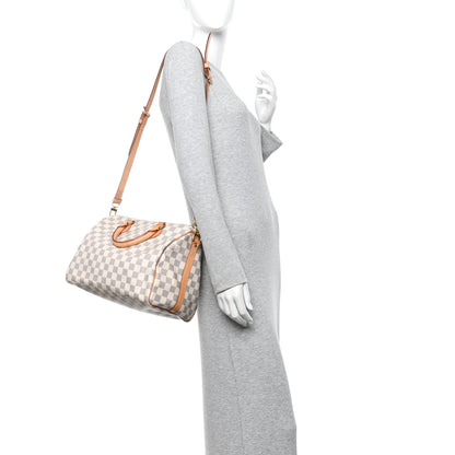 Louis Vuitton Damier Azur Speedy Bandouliere 30 2 of 10