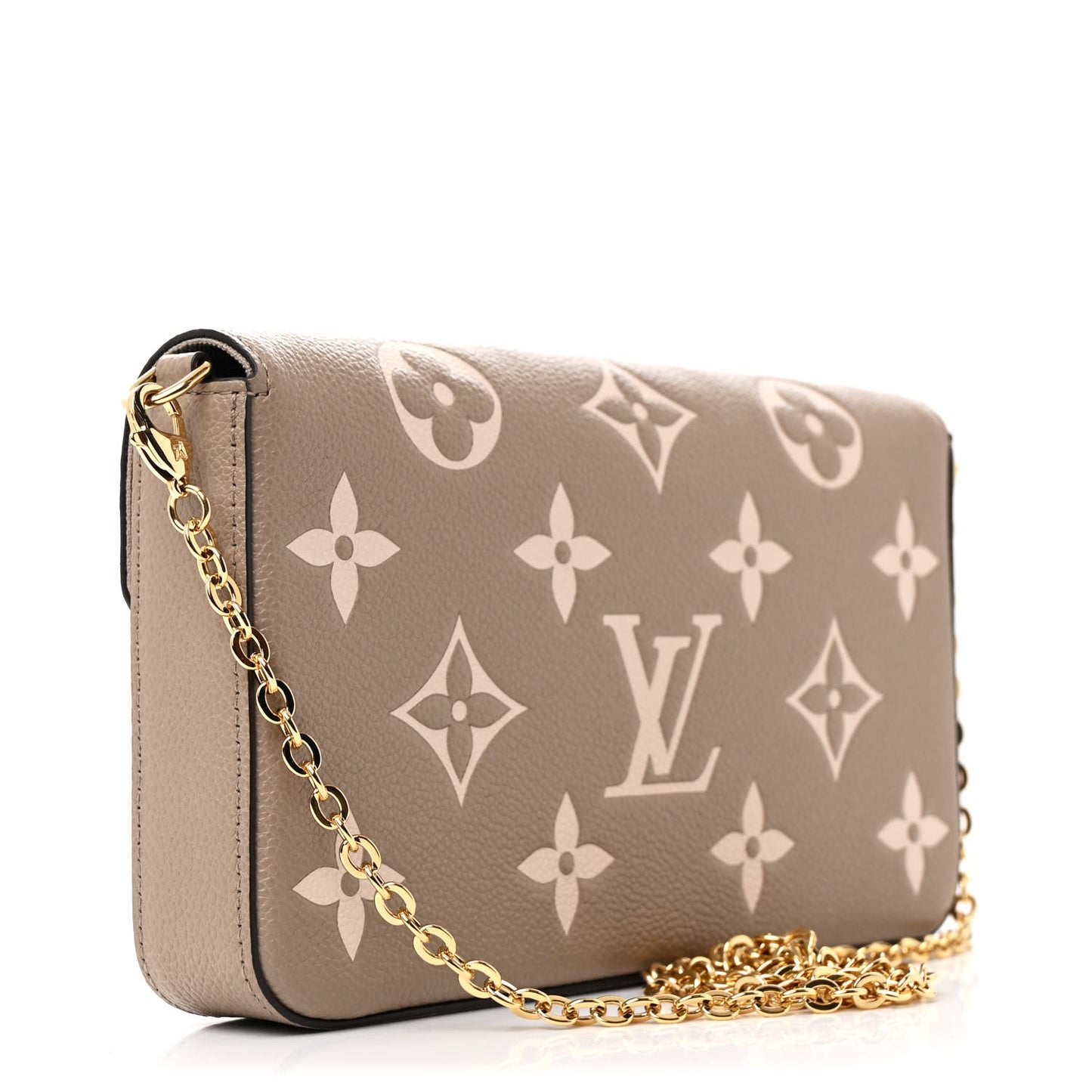 Empreinte Monogram Giant Felicie Pochette Tourterelle Creme