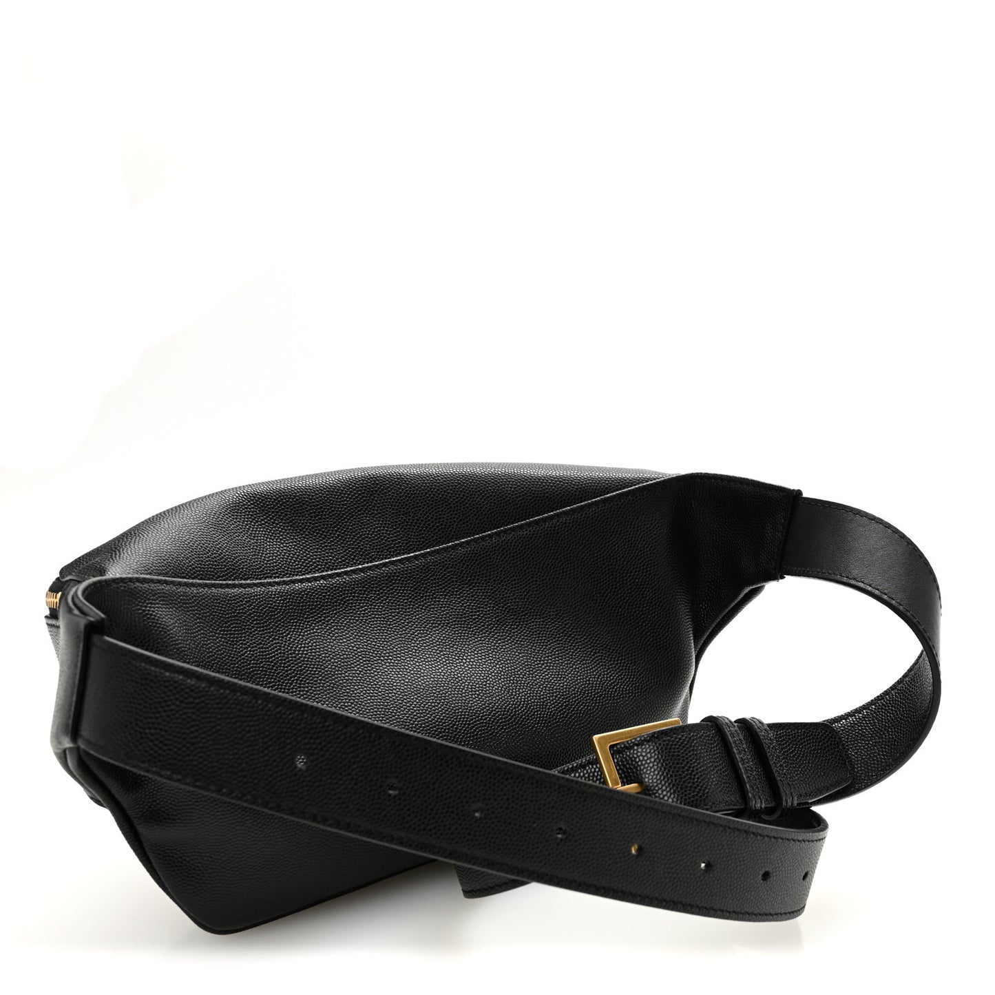 Grain De Poudre Monogram Belt Bag Black