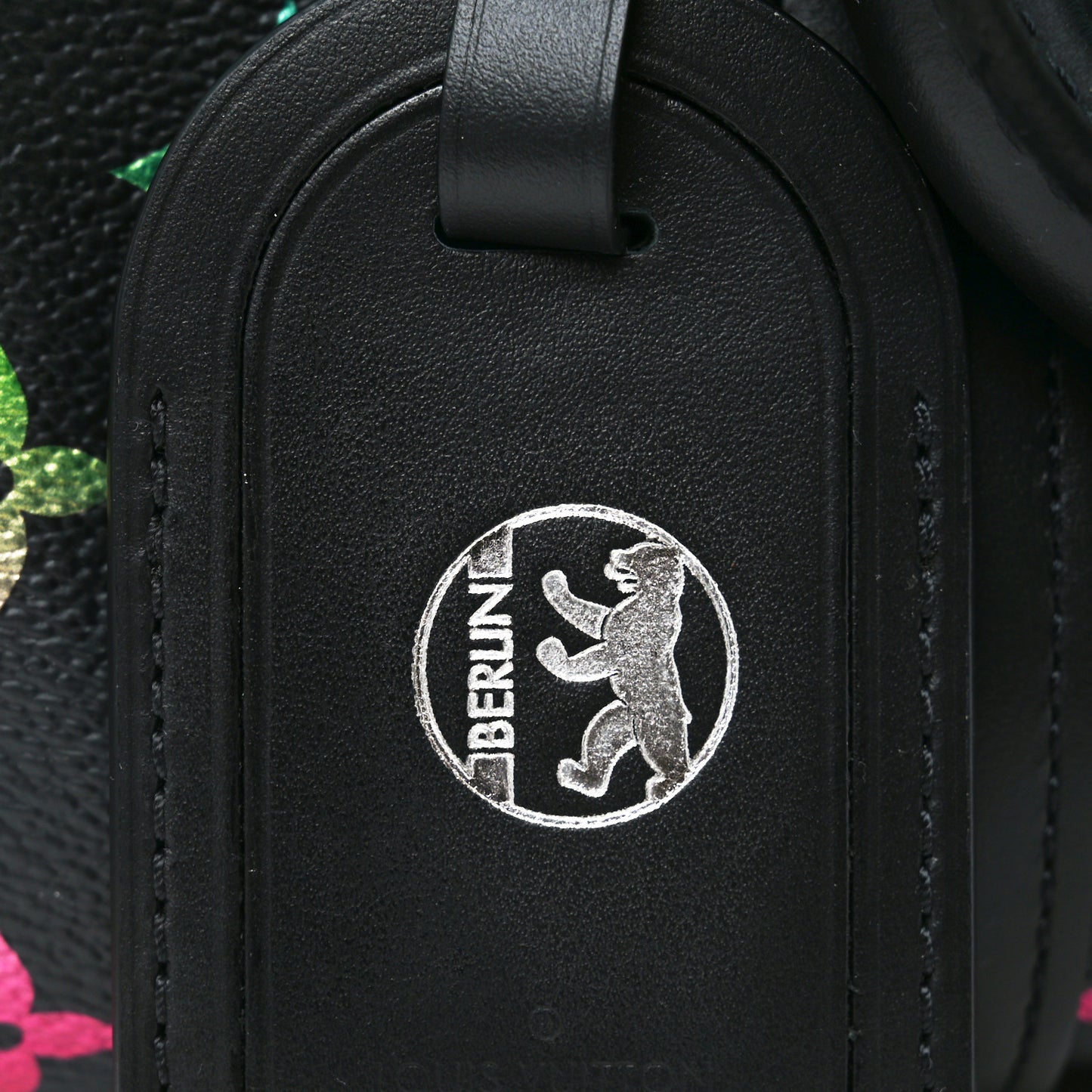 Monogram Iridescent Keepall Bandouliere 25 Black