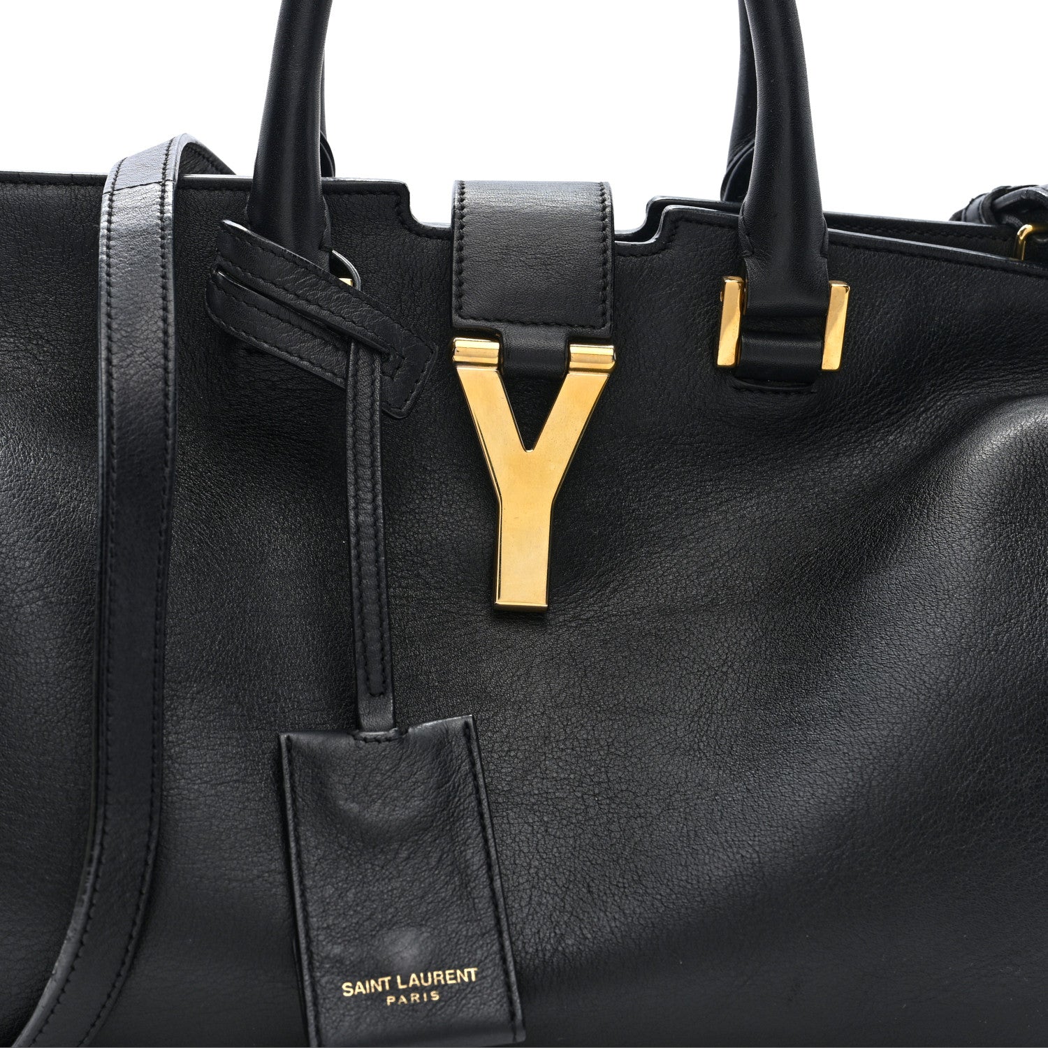 Saint Laurent Calfskin Small Classic Y Cabas Black 7 of 9