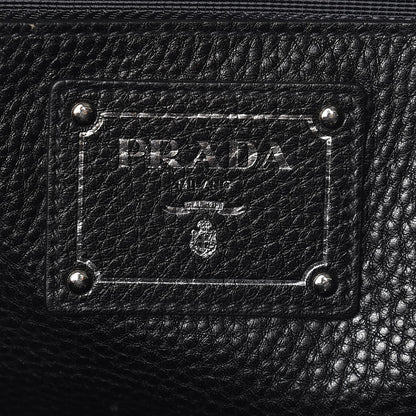 Prada Vitello Daino Shopping Tote Nero Black 6 of 9