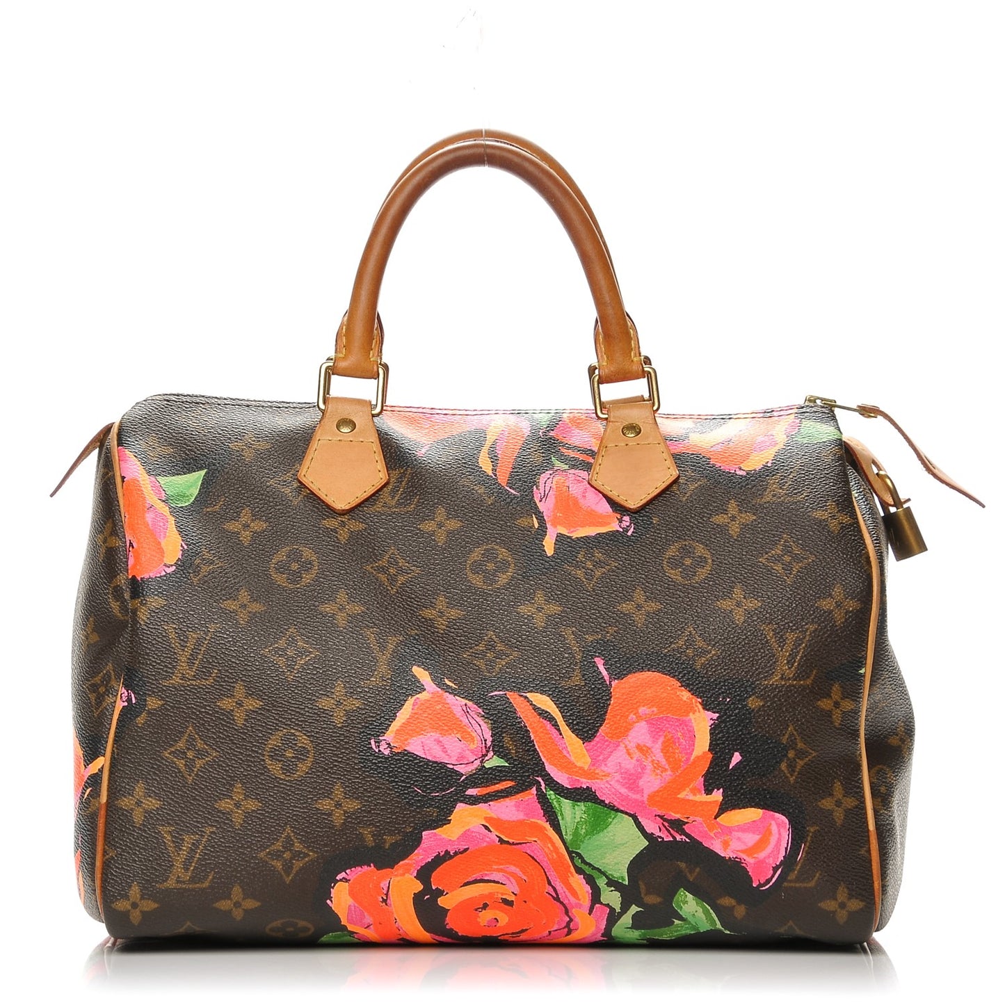 Monogram Roses Speedy 30