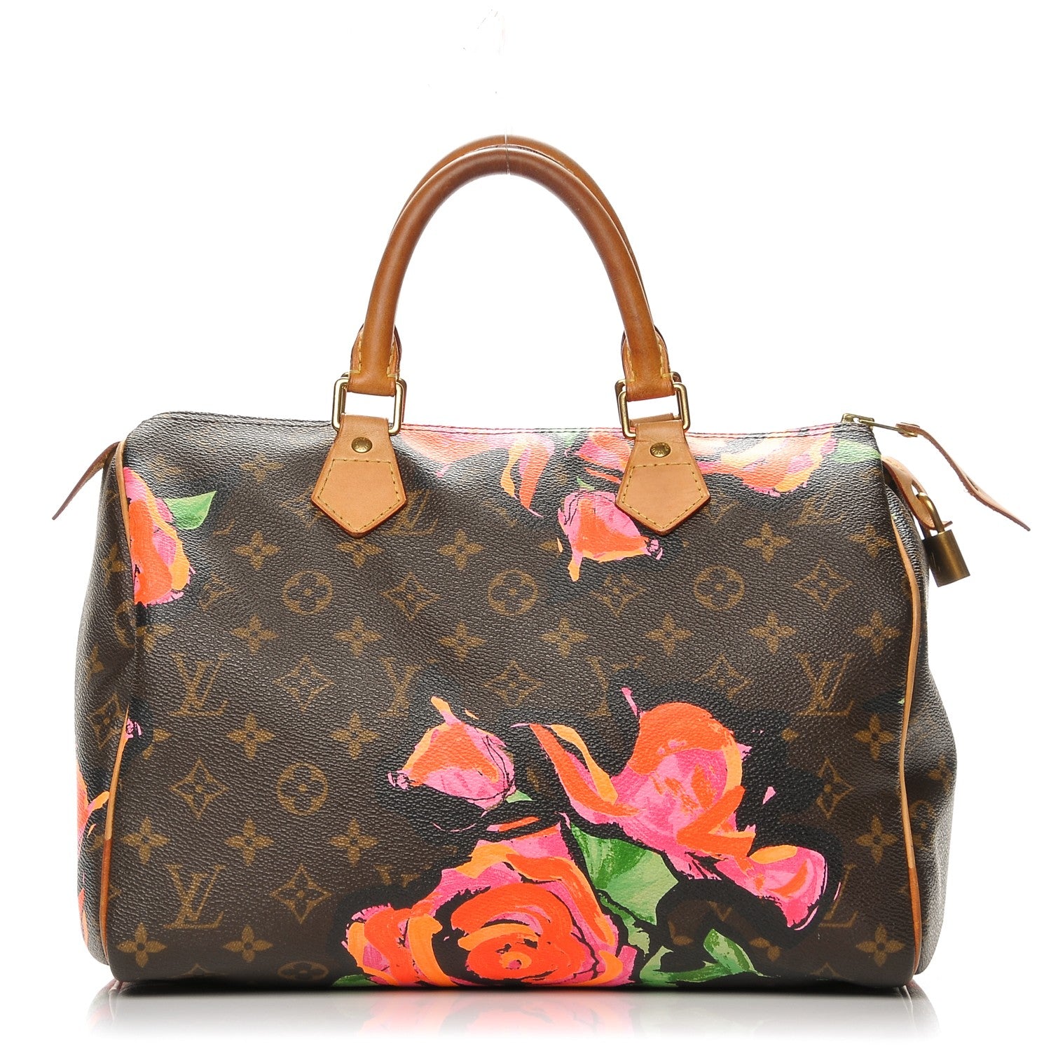 Louis Vuitton Monogram Roses Speedy 30 1 of 10