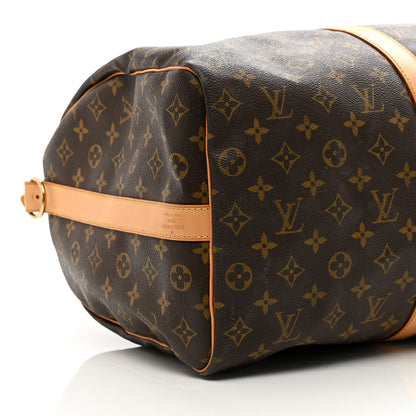 Louis Vuitton Monogram Keepall Bandouliere 50 8 of 15
