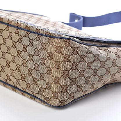 Gucci Monogram Convertible Diaper Bag Blue 11 of 11