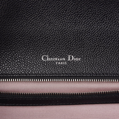 Christian Dior Grained Calfskin Large Diorama Flap Bag Black 6 of 12