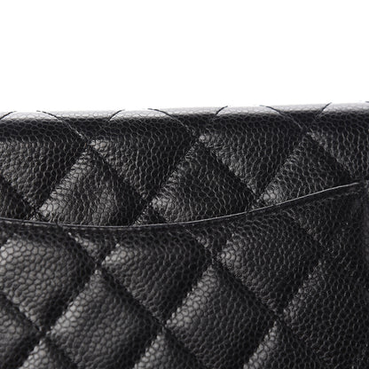 Chanel Caviar Quilted Wallet On Chain WOC Black 11 of 14
