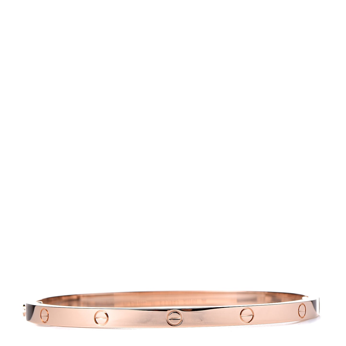 18K Pink Gold Small LOVE Bracelet 16