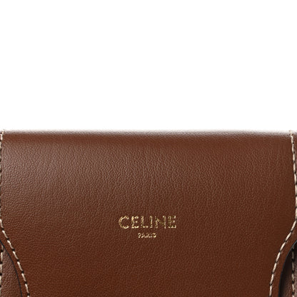 Celine Smooth Calfskin Sunglasses Pouch Tan 6 of 7