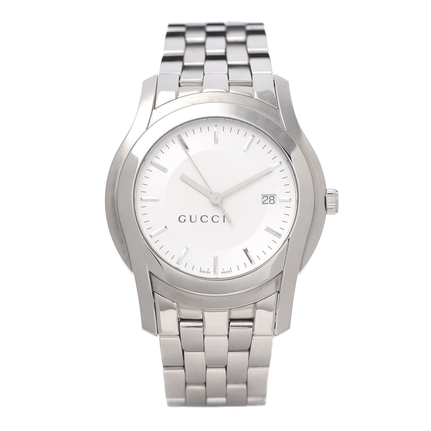 Gucci Stainless Steel 38mm 5500XL Quartz Watch 1 of 7