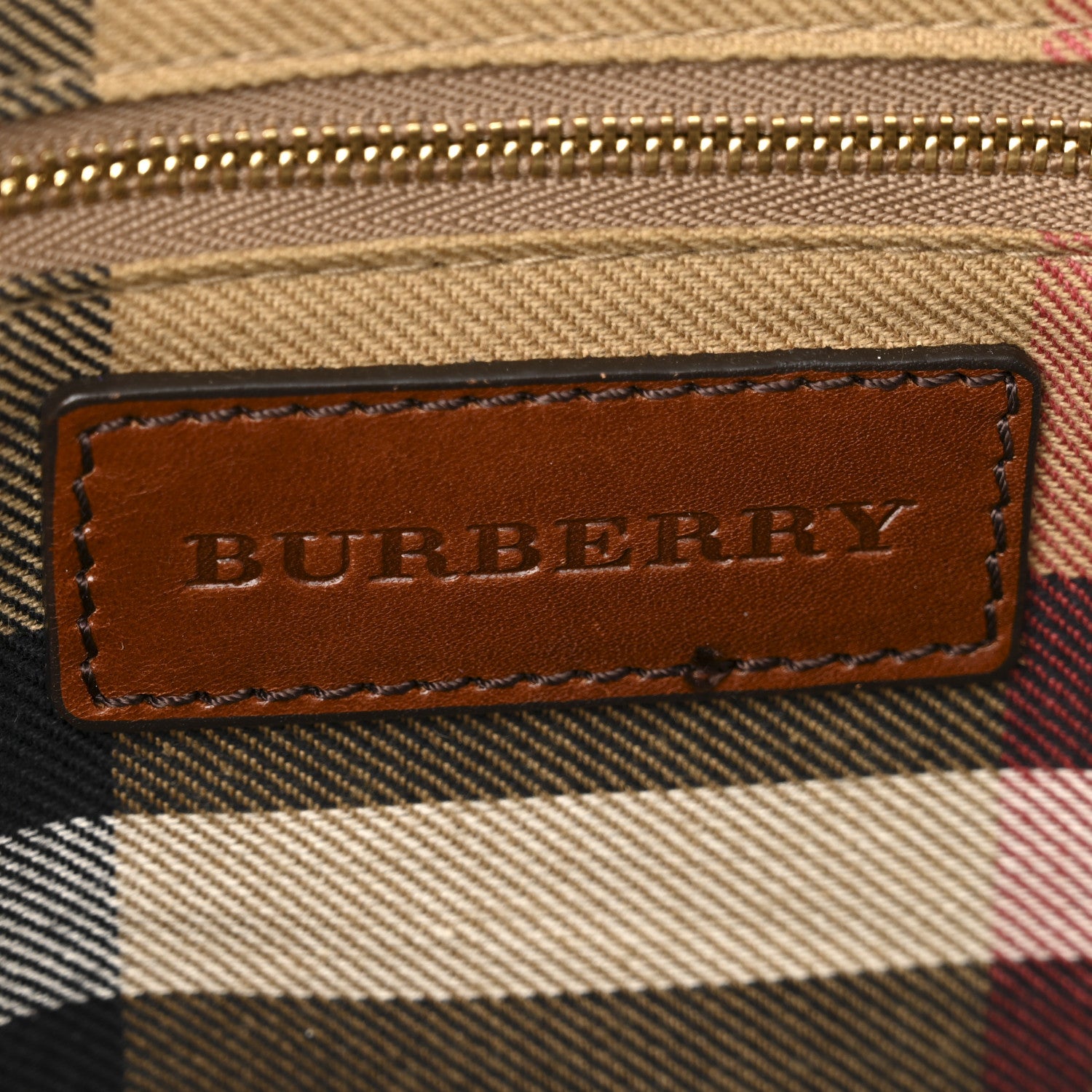 Burberry Bridle Calfskin Medium Orchard Bowling Bag Dark Tan 6 of 14