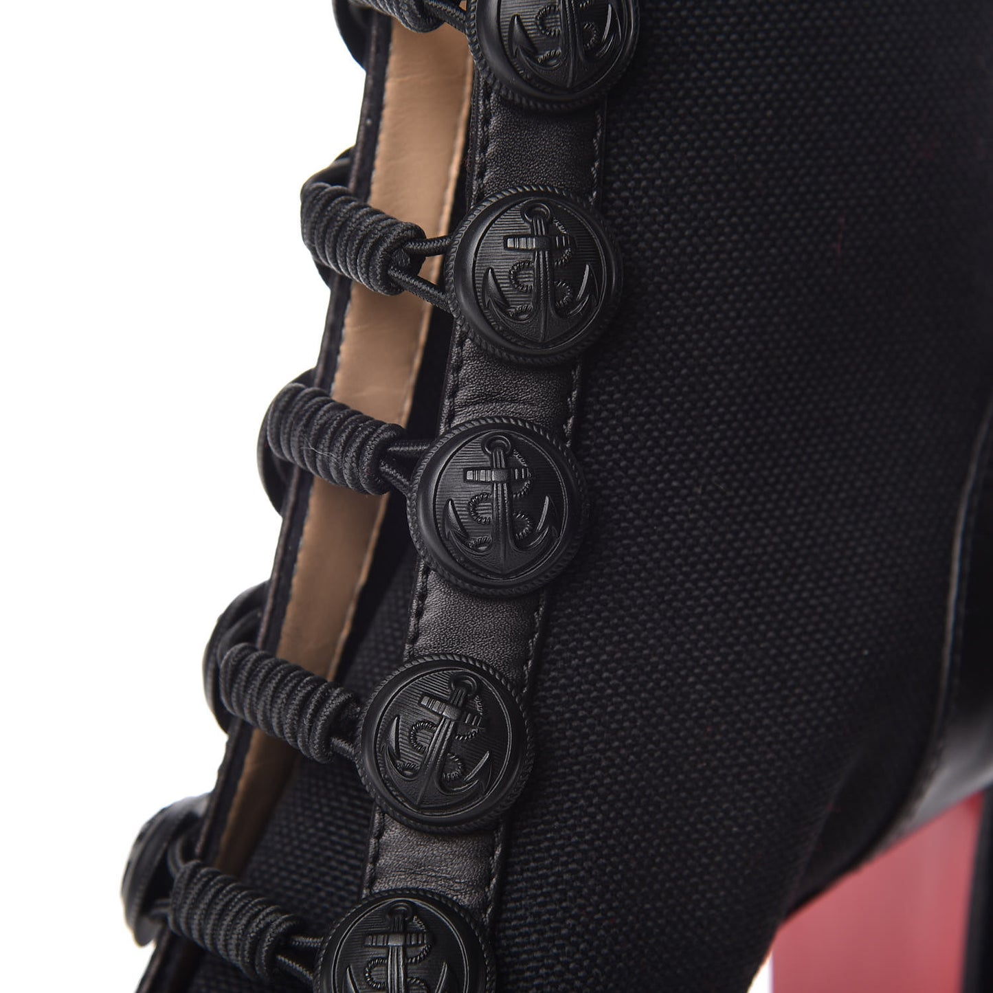 Linen Nappa Who Dances Ankle Boots 35 Black