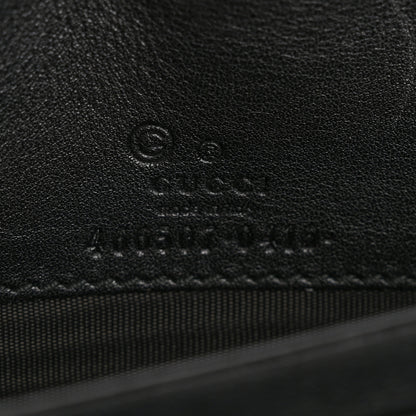 Gucci Microguccissima Crossbody Wallet Black 5 of 10
