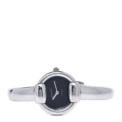 Gucci Stainless Steel 25mm 1400L Quartz Watch Black 2 of 5