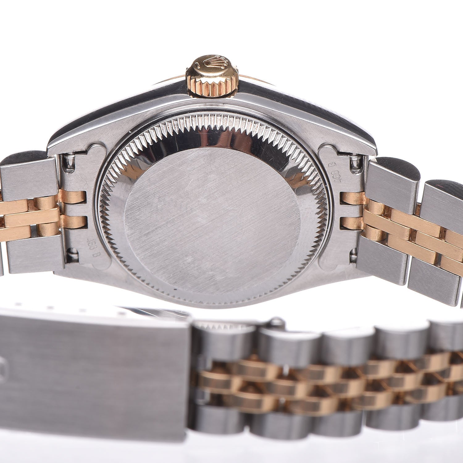 Rolex Stainless Steel 18K Yellow Gold 26mm Oyster Perpetual Datejust Watch Champagne 79173 5 of 7