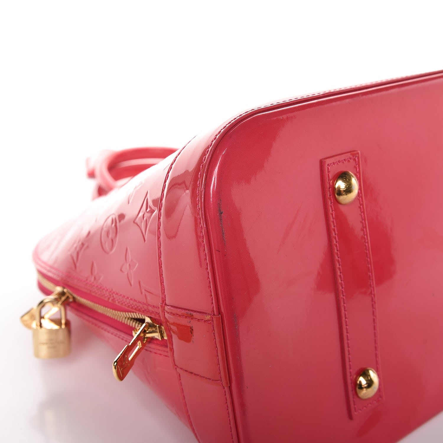 Louis Vuitton Vernis Alma GM Rose Pop 8 of 13