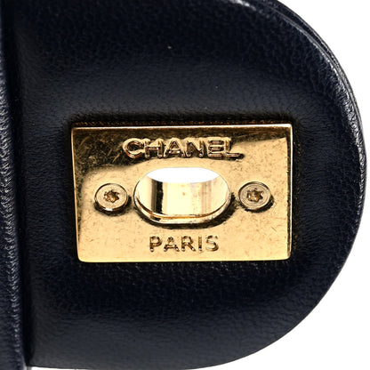 Chanel Lambskin Quilted Small Funky Town Flap Blue 6 of 10