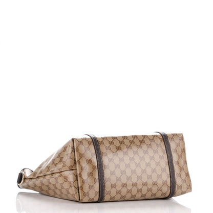 Gucci Crystal Monogram Large Joy Tote Brown 4 of 7