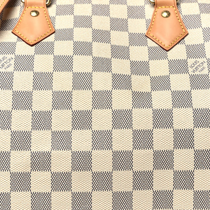 Louis Vuitton Damier Azur Speedy Bandouliere 30 7 of 9