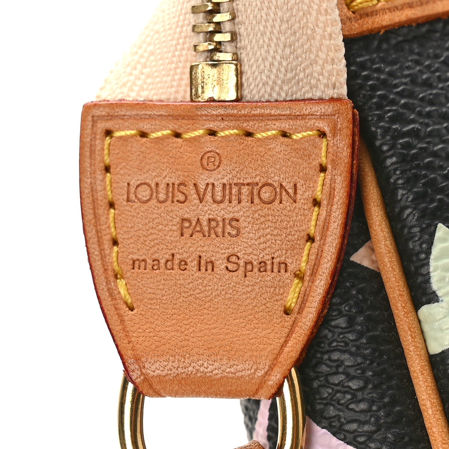 Louis Vuitton Monogram Multicolor Pochette Accessories Black 7 of 10