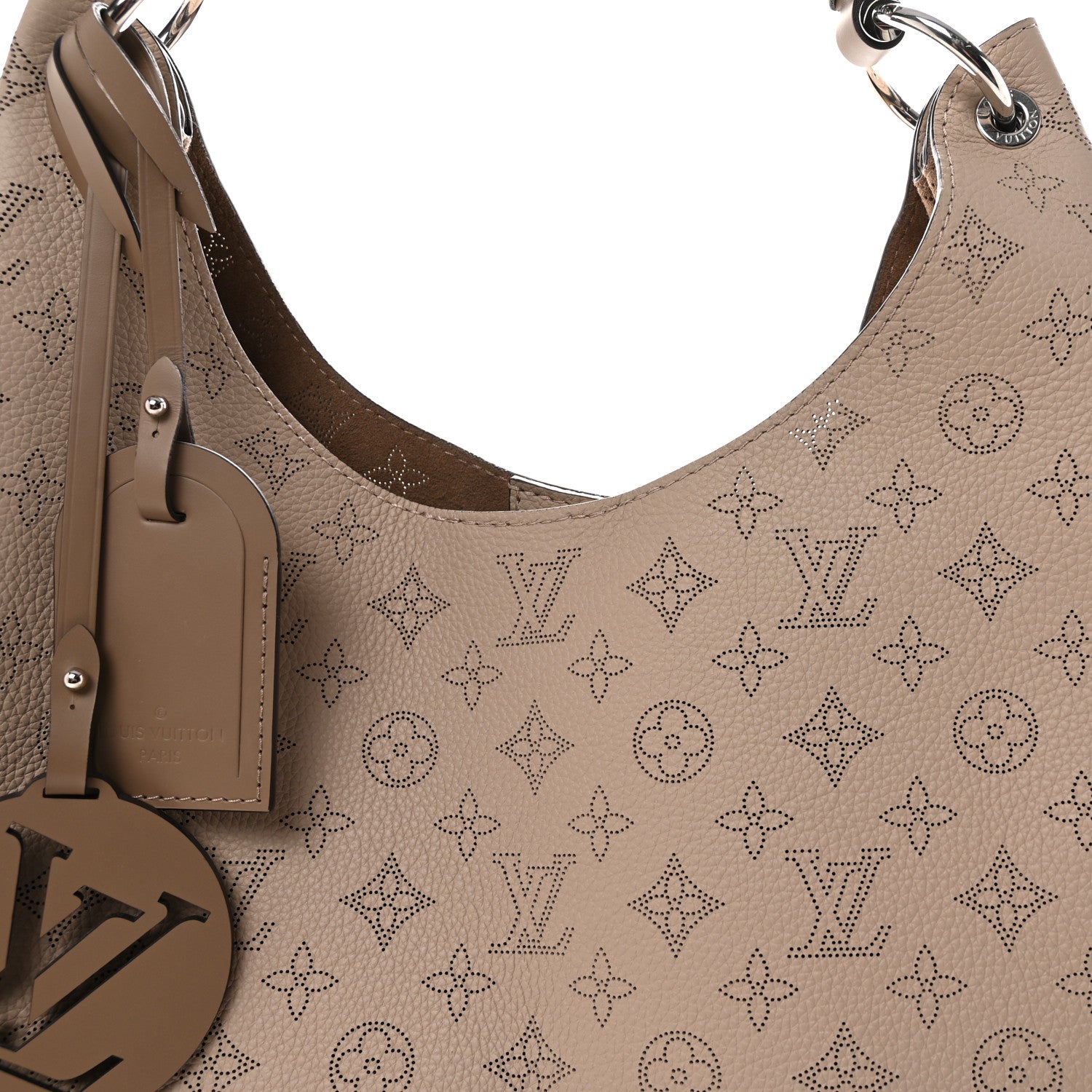 Louis Vuitton Mahina Carmel Hobo Galet 7 of 10