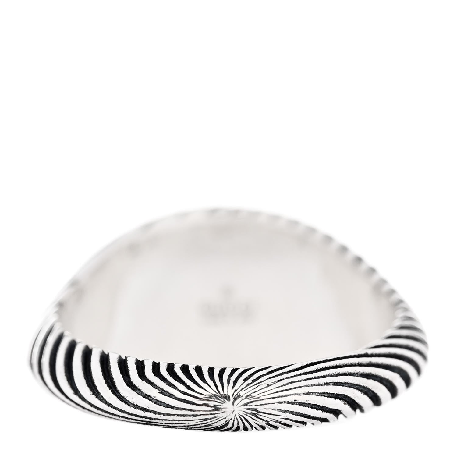 Gucci Sterling Silver GG Marmont Signet Ring 49 4.75 3 of 6