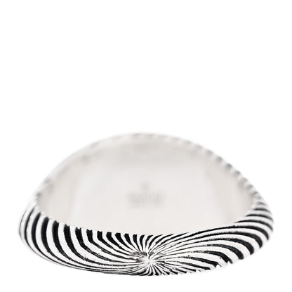 Gucci Sterling Silver GG Marmont Signet Ring 49 4.75 3 of 6