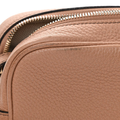 Gucci Pebbled Calfskin Small Soho Disco Bag Camelia 11 of 14