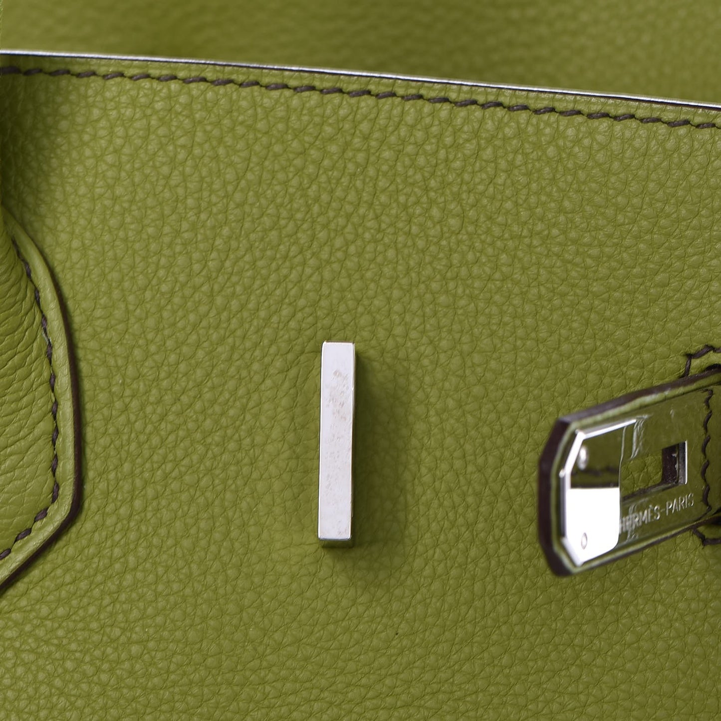 Togo Birkin 35 Vert Anis