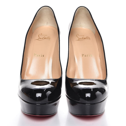 Christian Louboutin Patent Bianca 140 Pumps 38 Black 2 of 9