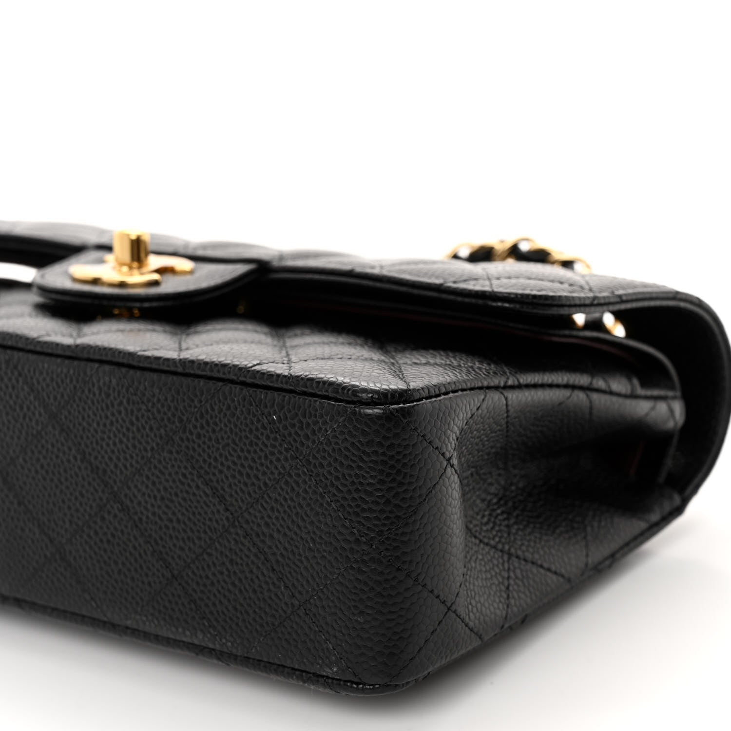 Chanel Caviar Quilted Small Double Flap Black 10 of 10