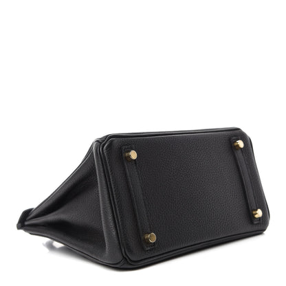 Hermes Togo Birkin 25 Black 5 of 36
