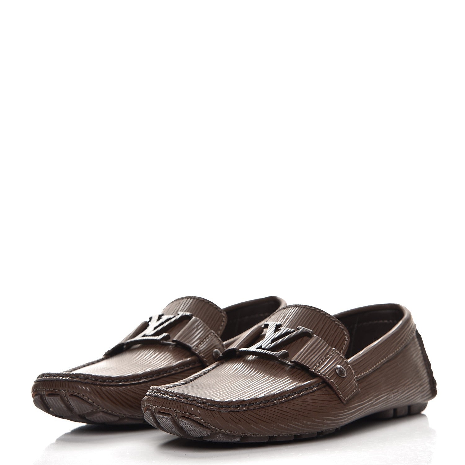 Louis Vuitton Mens Epi Monte Carlo Mocassin Loafers 7 3 of 10