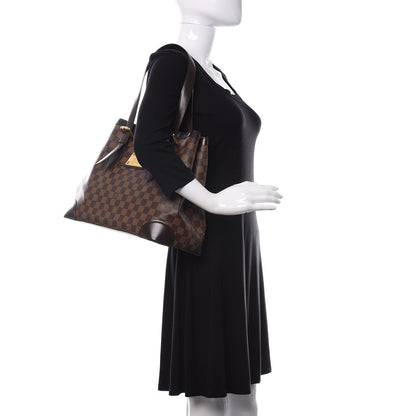 Louis Vuitton Damier Ebene Hampstead MM 2 of 12