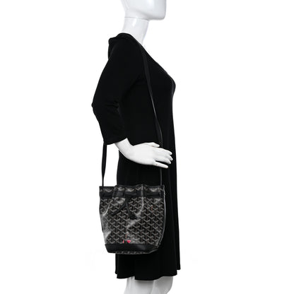 Goyard Goyardine Petit Flot Bucket Bag PM Black 2 of 9