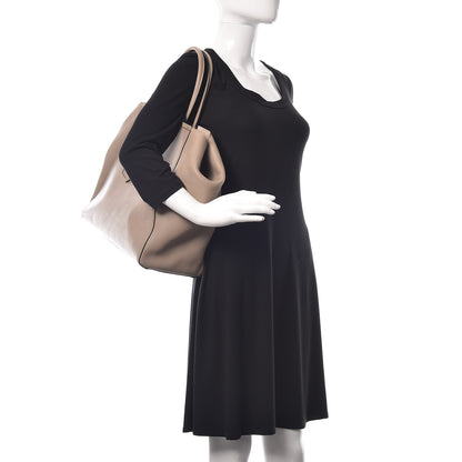 Fendi Vitello Elite Large 2Jours Tote Tortora 2 of 12