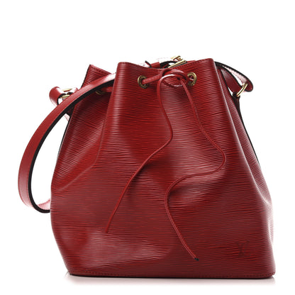 Louis Vuitton Epi Petit Noe Castillan Red 1 of 10