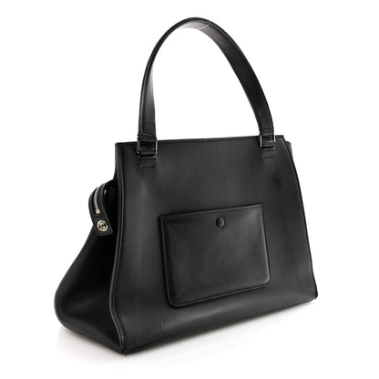 Celine Pony Hair Calfskin Medium Edge Shoulder Bag Praline 3 of 10