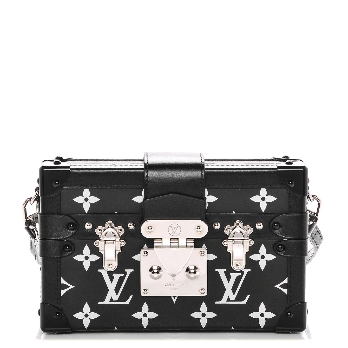 Reflective Petite Malle Black