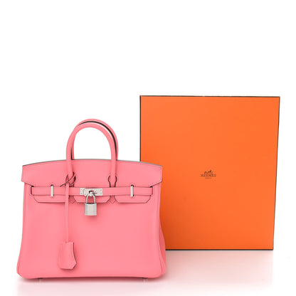 Hermes Swift Birkin 25 Rose Azalee 11 of 11