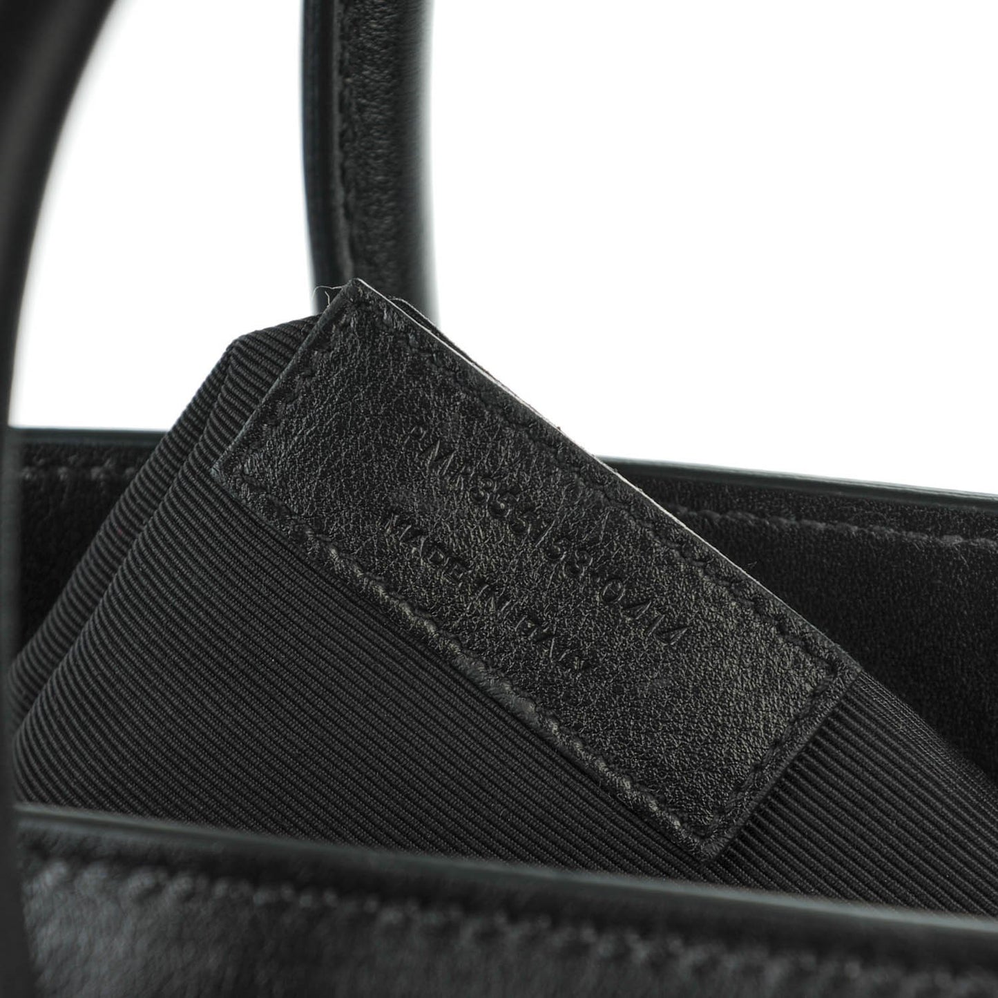 Calfskin Small Sac De Jour Black