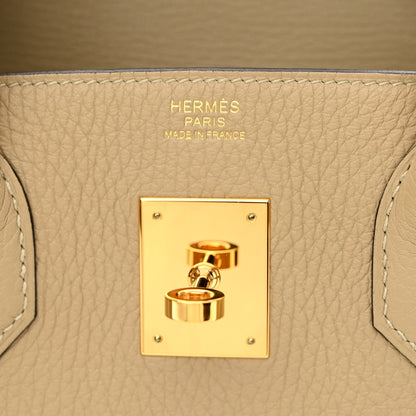 Hermes Taurillon Clemence Birkin 30 Trench 6 of 11