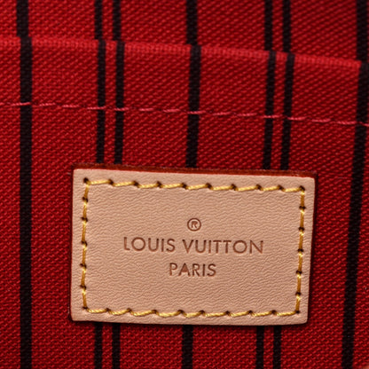 Louis Vuitton Monogram Neverfull MM GM Pochette Cherry 6 of 9