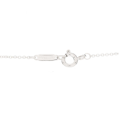 Tiffany Sterling Silver 18K Rose Gold 1837 Interlocking Circles Pendant Necklace 4 of 5