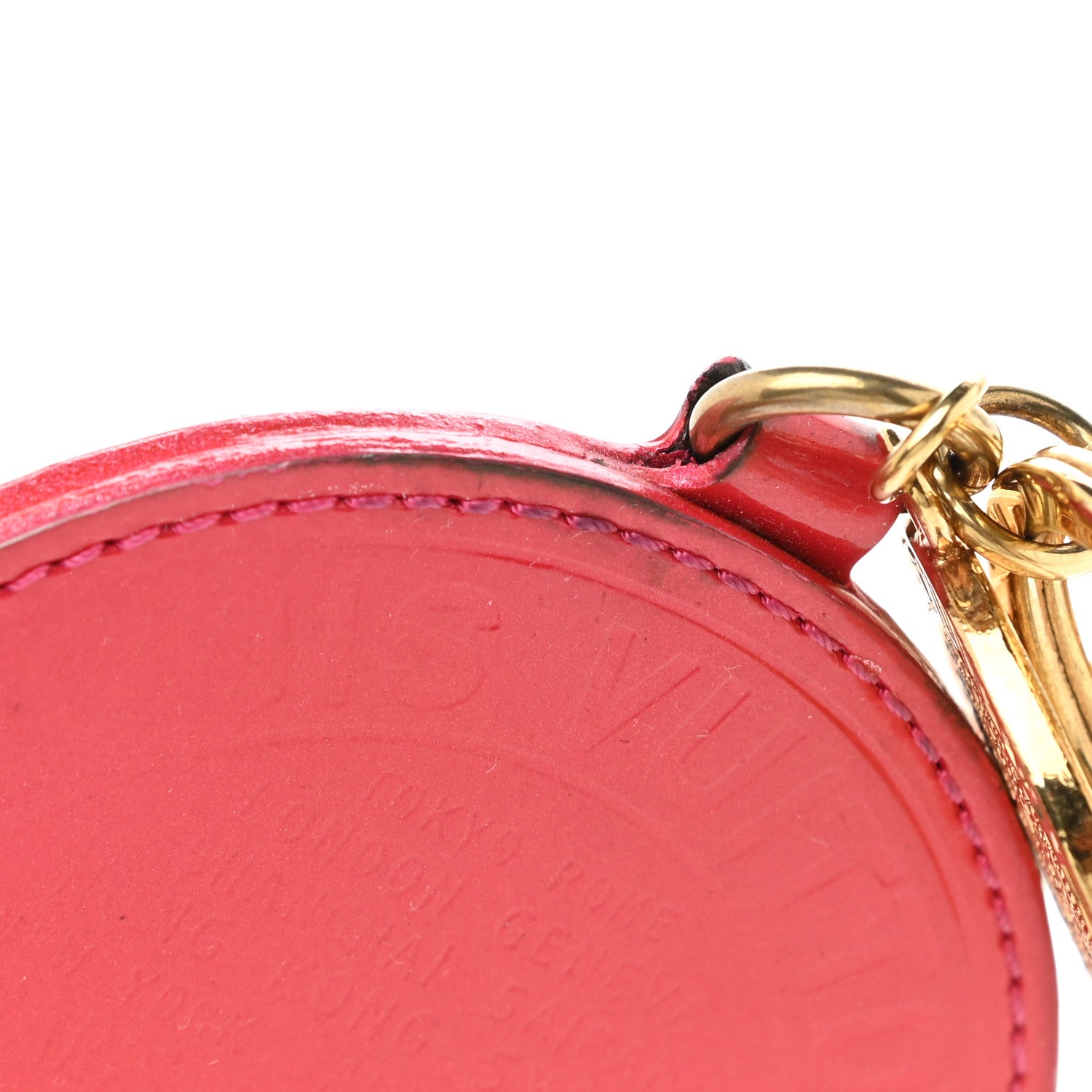 Louis Vuitton Vernis Trunks and Bags Bag Charm Rose Pop 4 of 6
