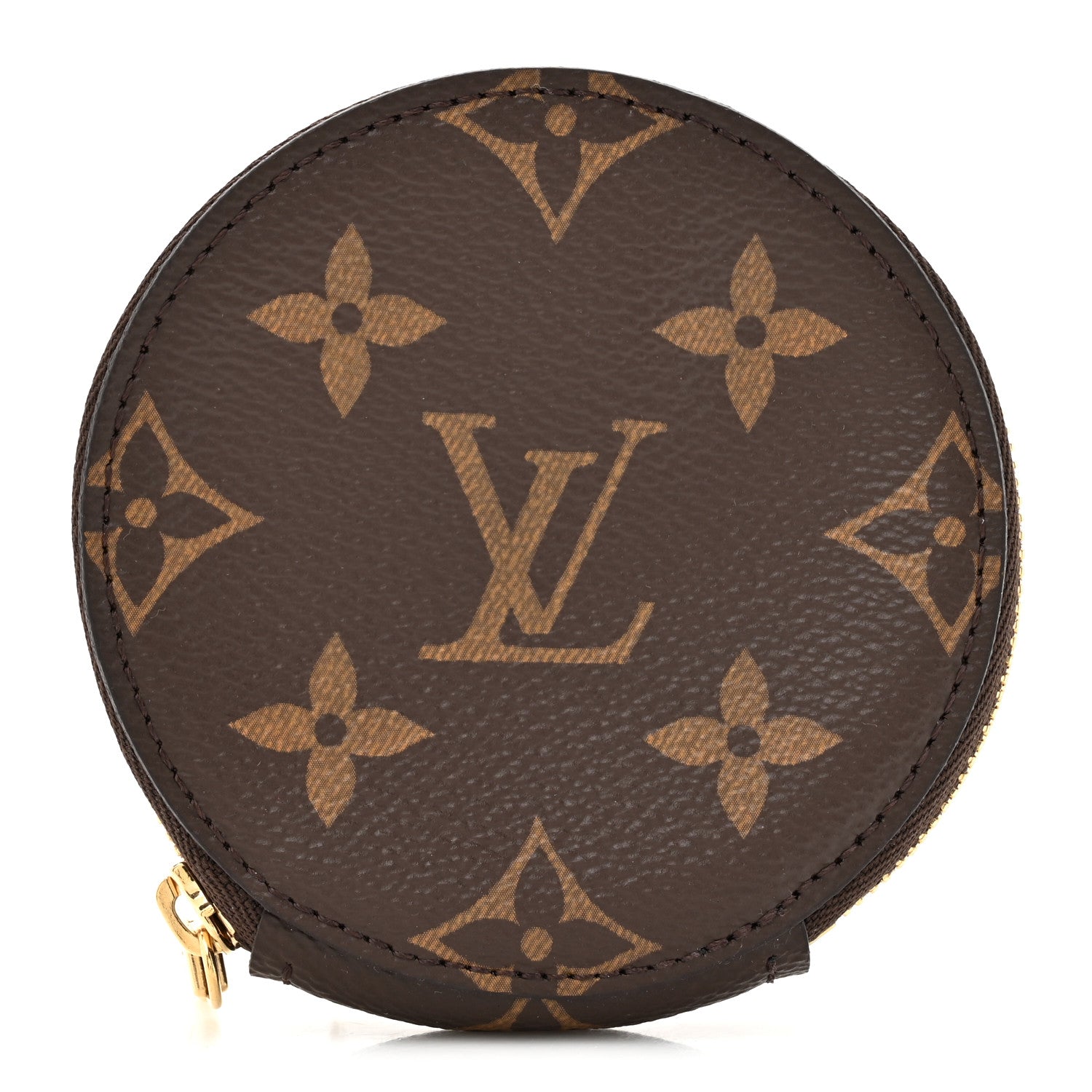 Louis Vuitton Monogram Round Coin Purse 1 of 6